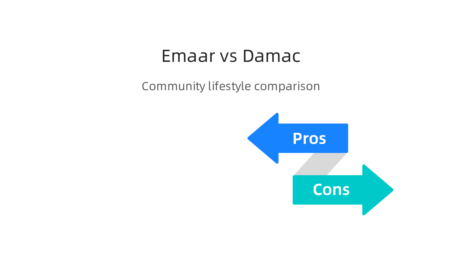 Choose between Emaar's family-centric communities and Damac's luxury resort-style living based on your lifestyle needs.