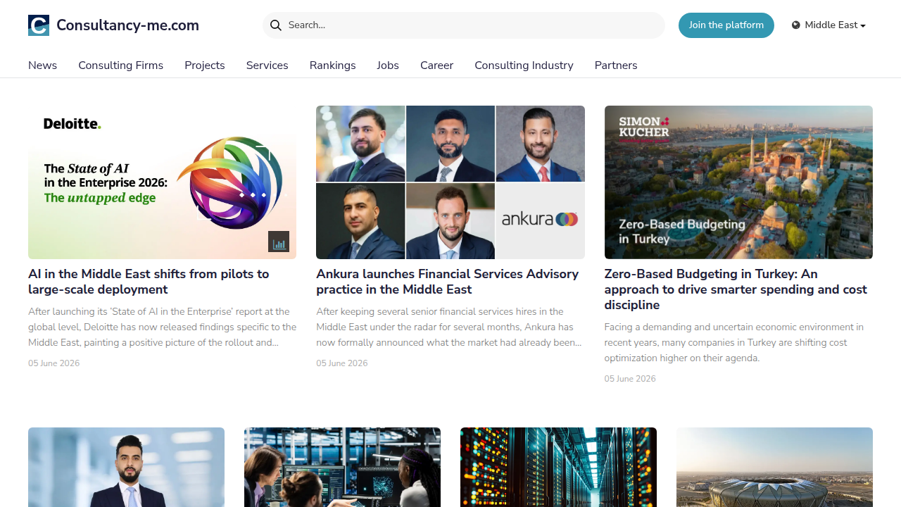 Overview of property market insights from Consultancy-ME, a source for economic news and analysis.