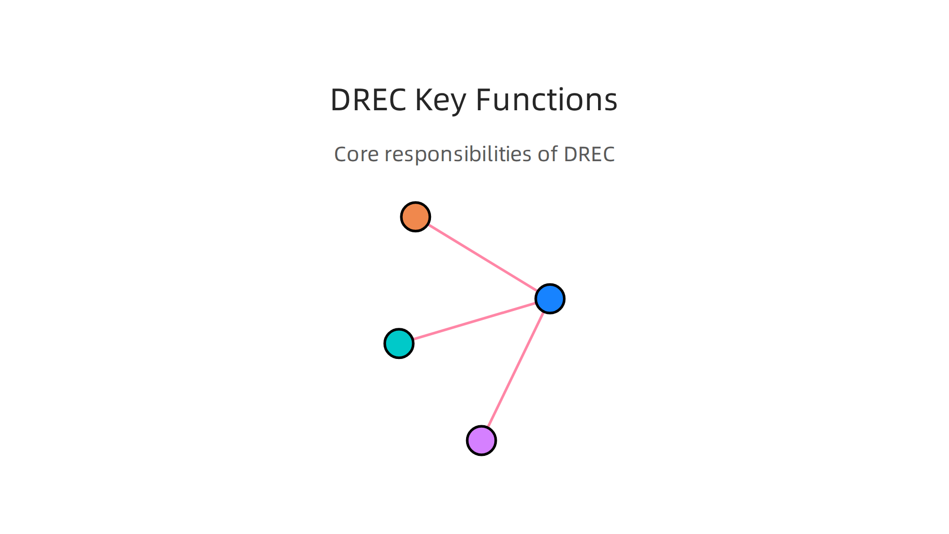 The core responsibilities of DREC, from managing government assets to shaping urban development.