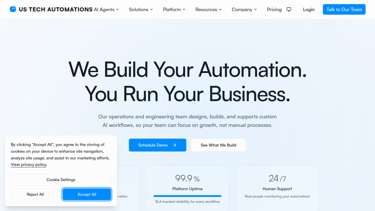 Discover how USTechAutomations helps real estate businesses with CRM and automation solutions.