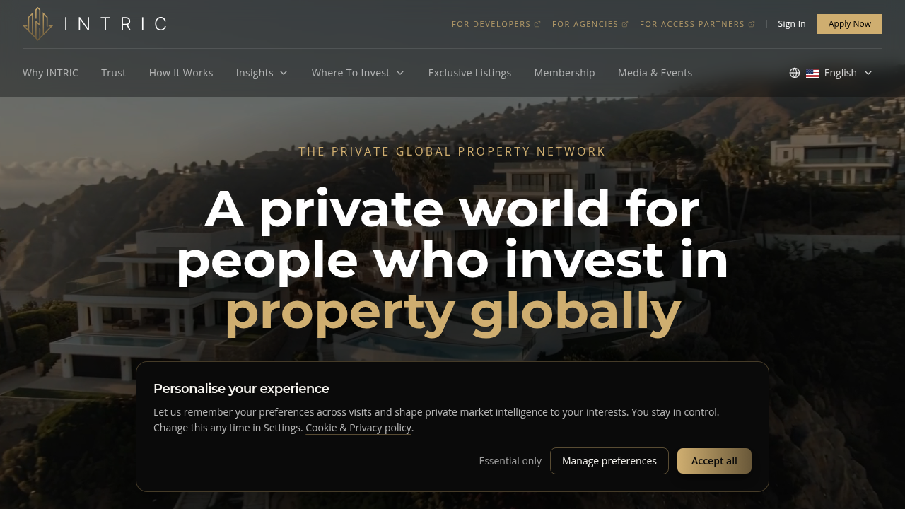 Explore market insights and reports from Intric Global, a resource for understanding Dubai's dynamic real estate landscape.